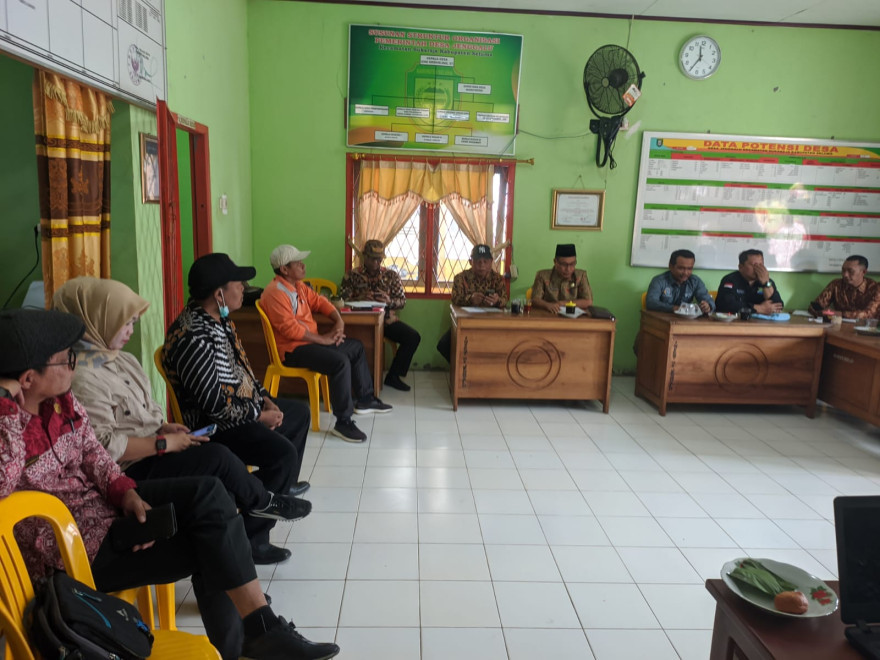 SURVEY LOKASI EXS.LAHAN  HGU A/N SAHABUDIN ( ALM ) DARI PEMDA SELUMA